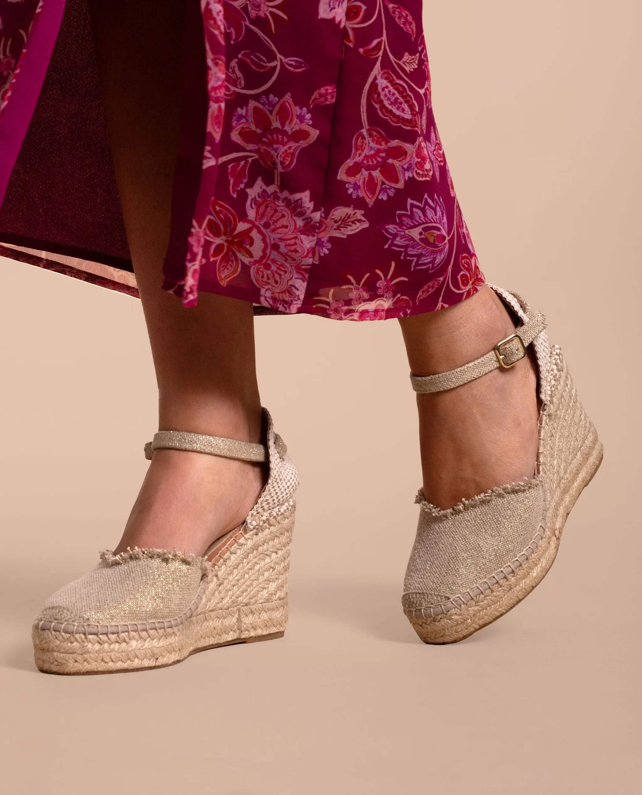ALPARGATA #3 · BEIGE LUREX - Image 3