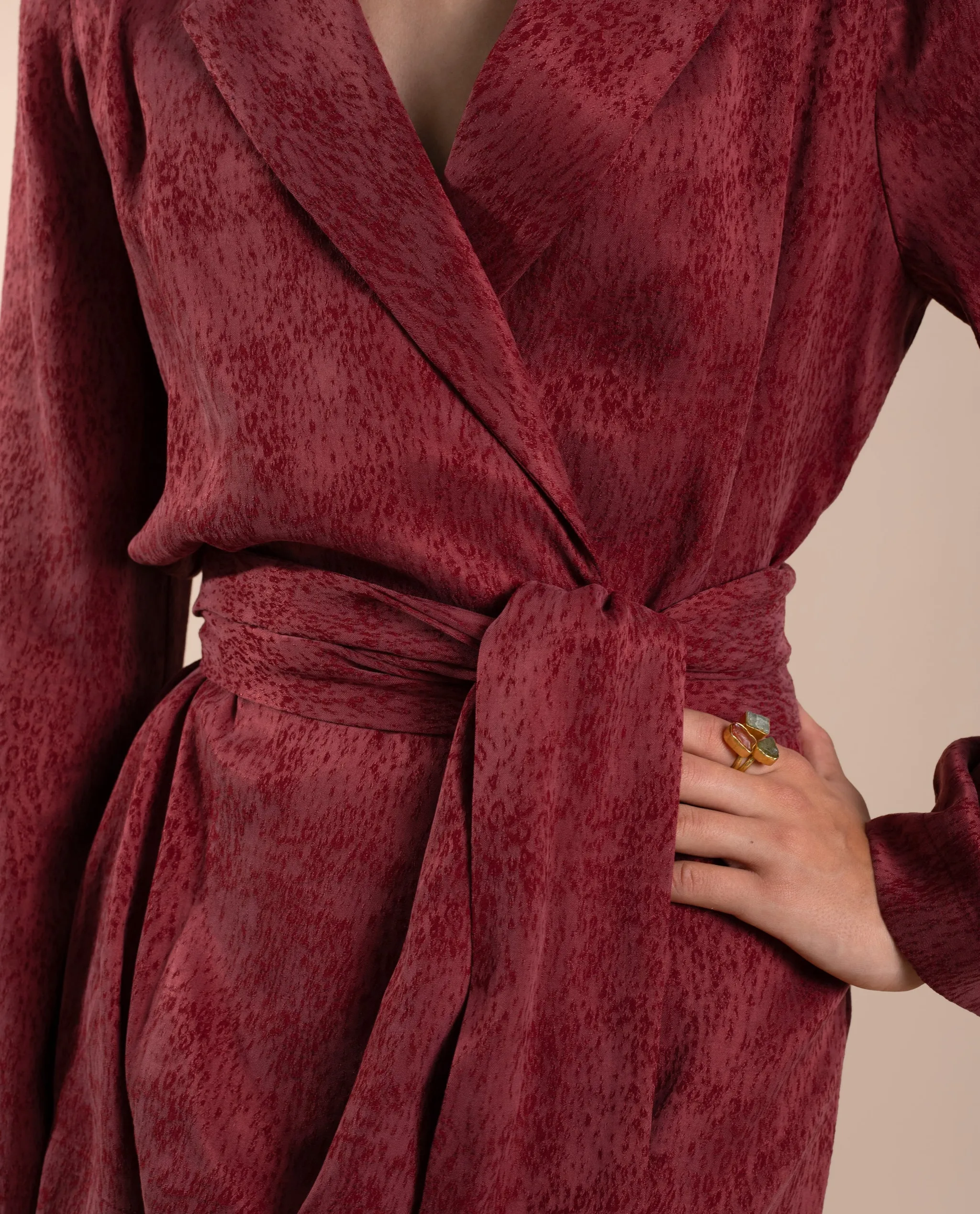 BLAZER JULIETTE · BURDEOS - Image 9