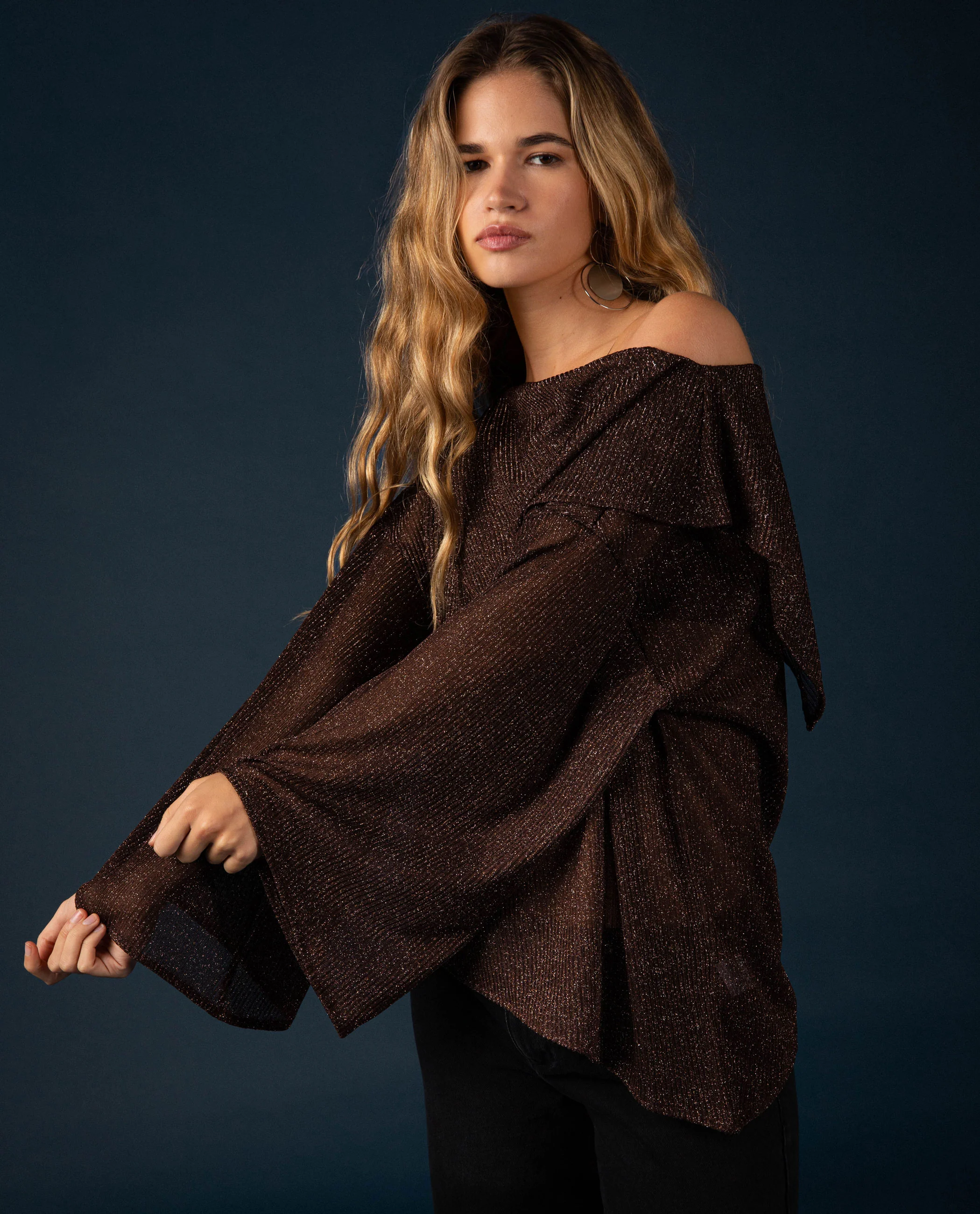 BLUSA CALL ME · MARRÓN - Image 8