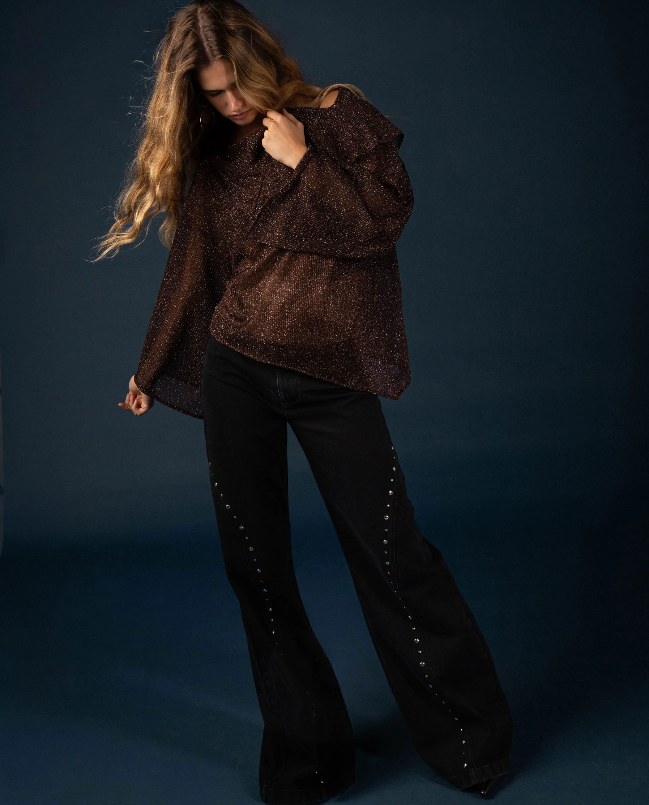 BLUSA CALL ME · MARRÓN - Image 9