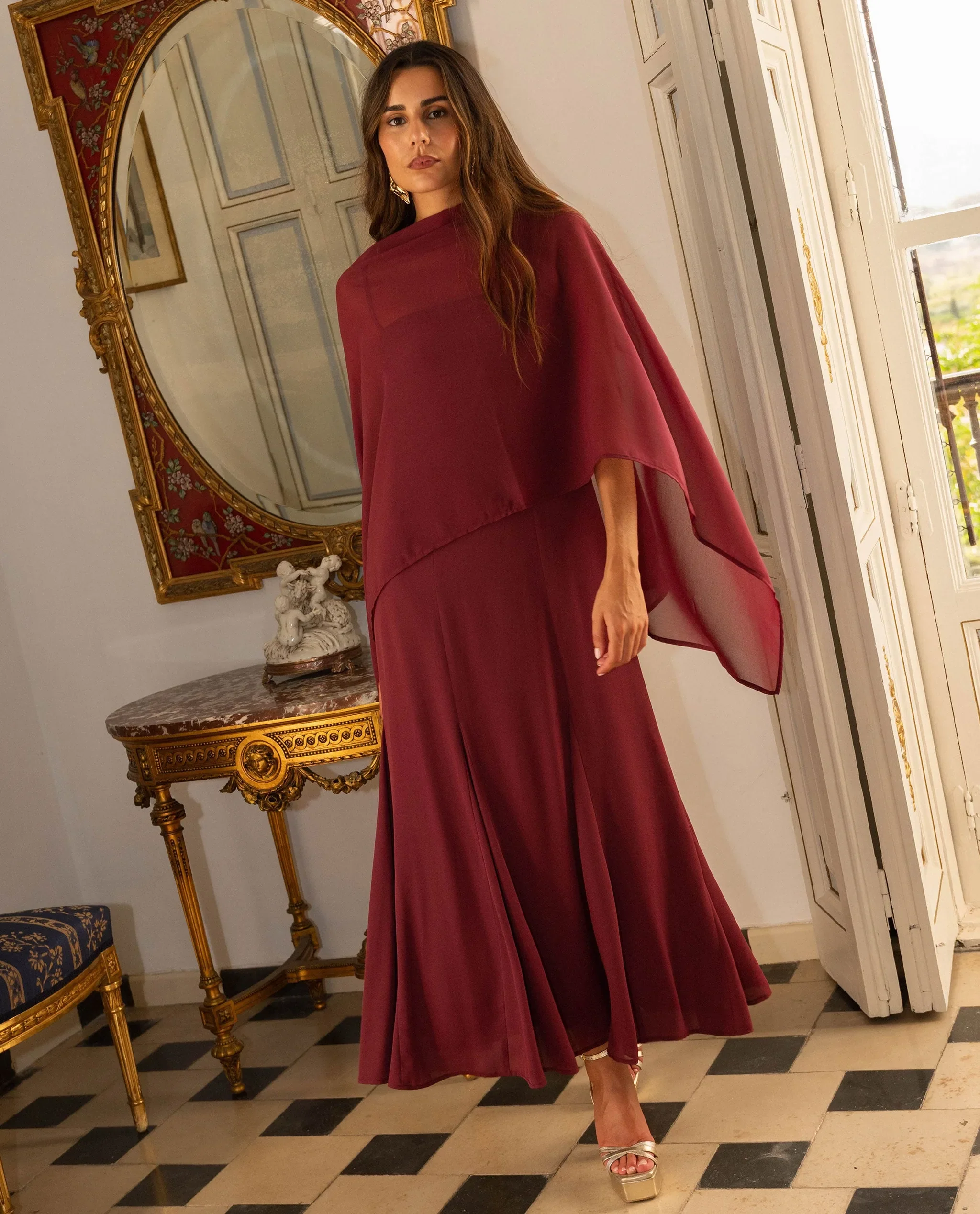 VESTIDO CARLOTA · CEREZA - Image 3
