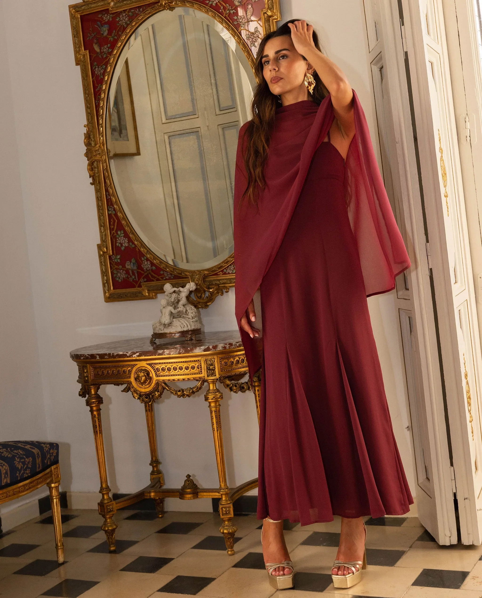 VESTIDO CARLOTA · CEREZA - Image 8