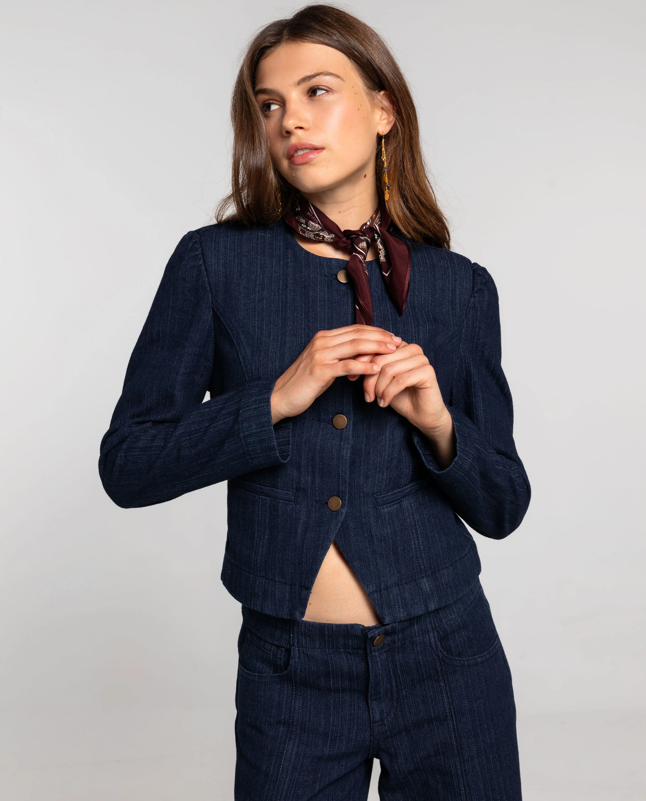 CHAQUETA DOWNTOWN · AZUL - Image 3