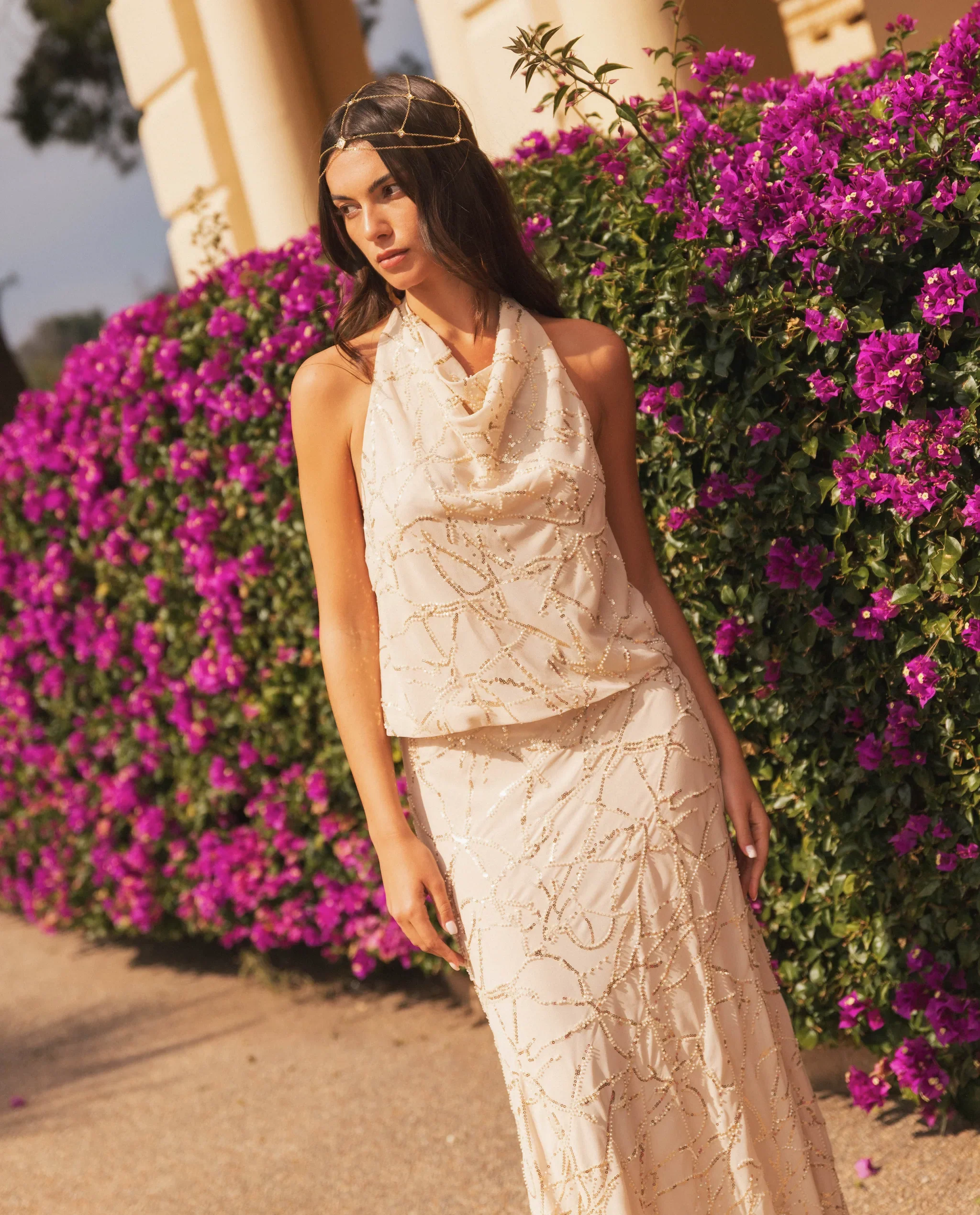FALDA MARIOLA · BEIGE - Image 4