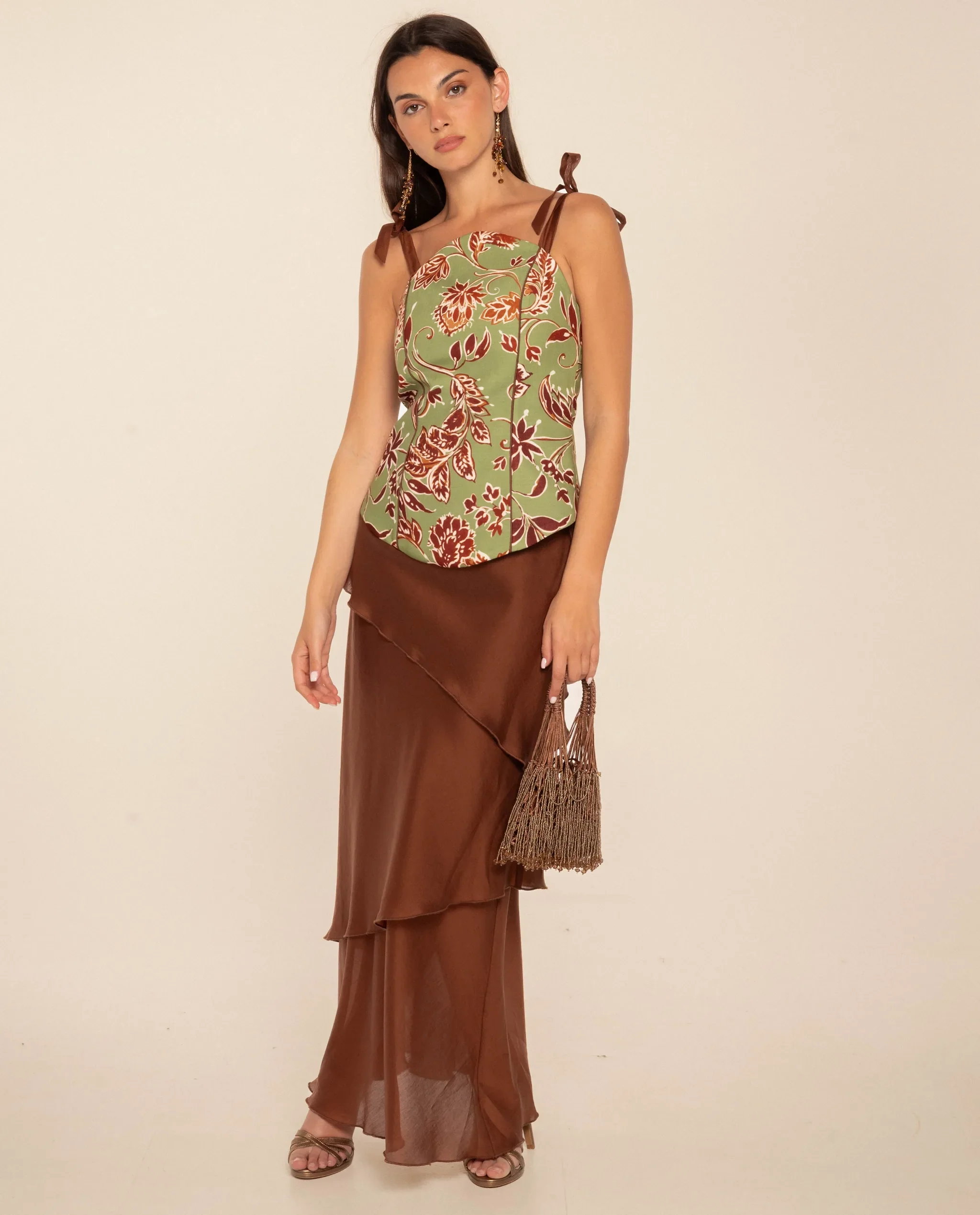 FALDA VERA · MARRÓN - Image 5