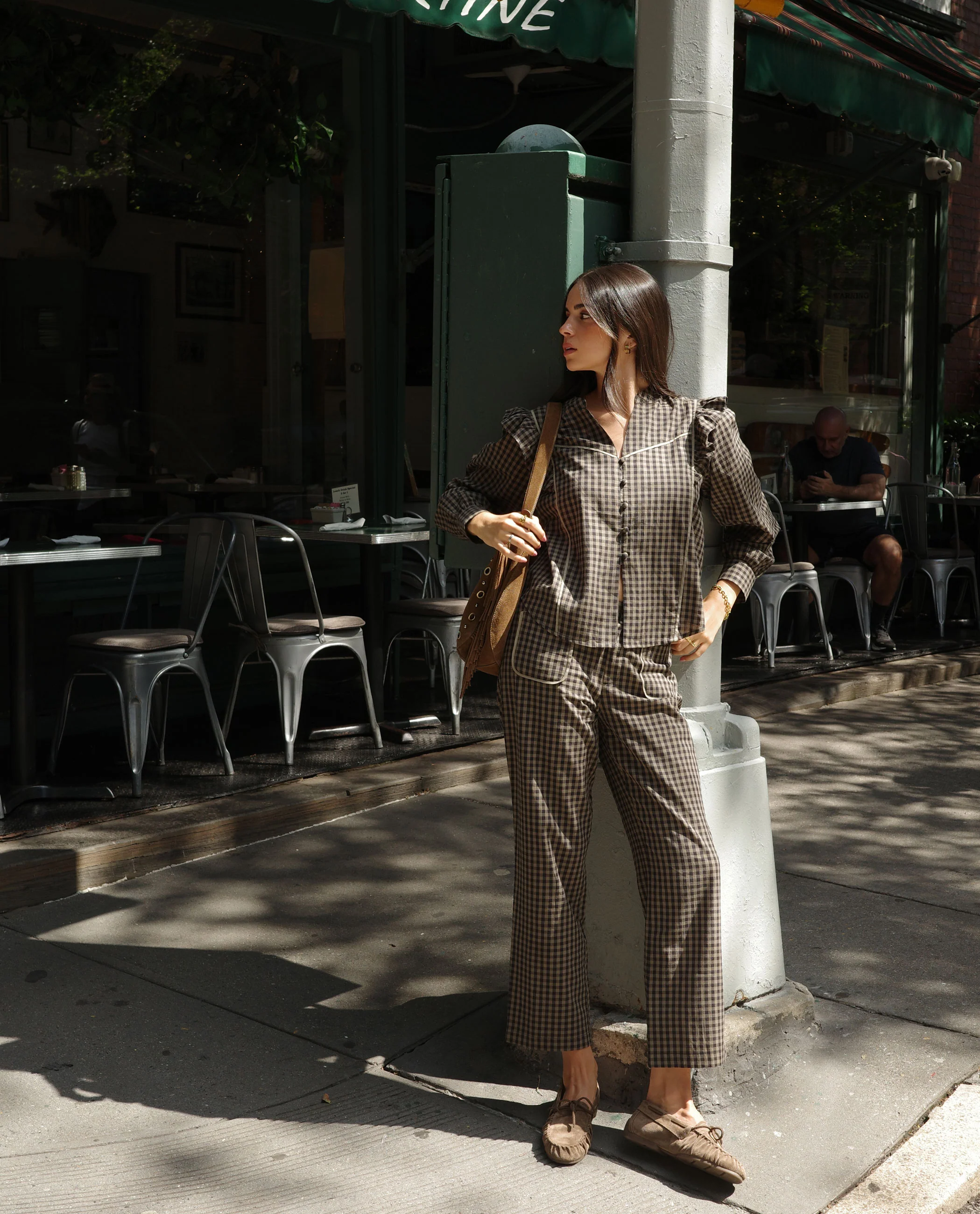 PANTALÓN FIRST COFFEE · CUADROS - Image 8