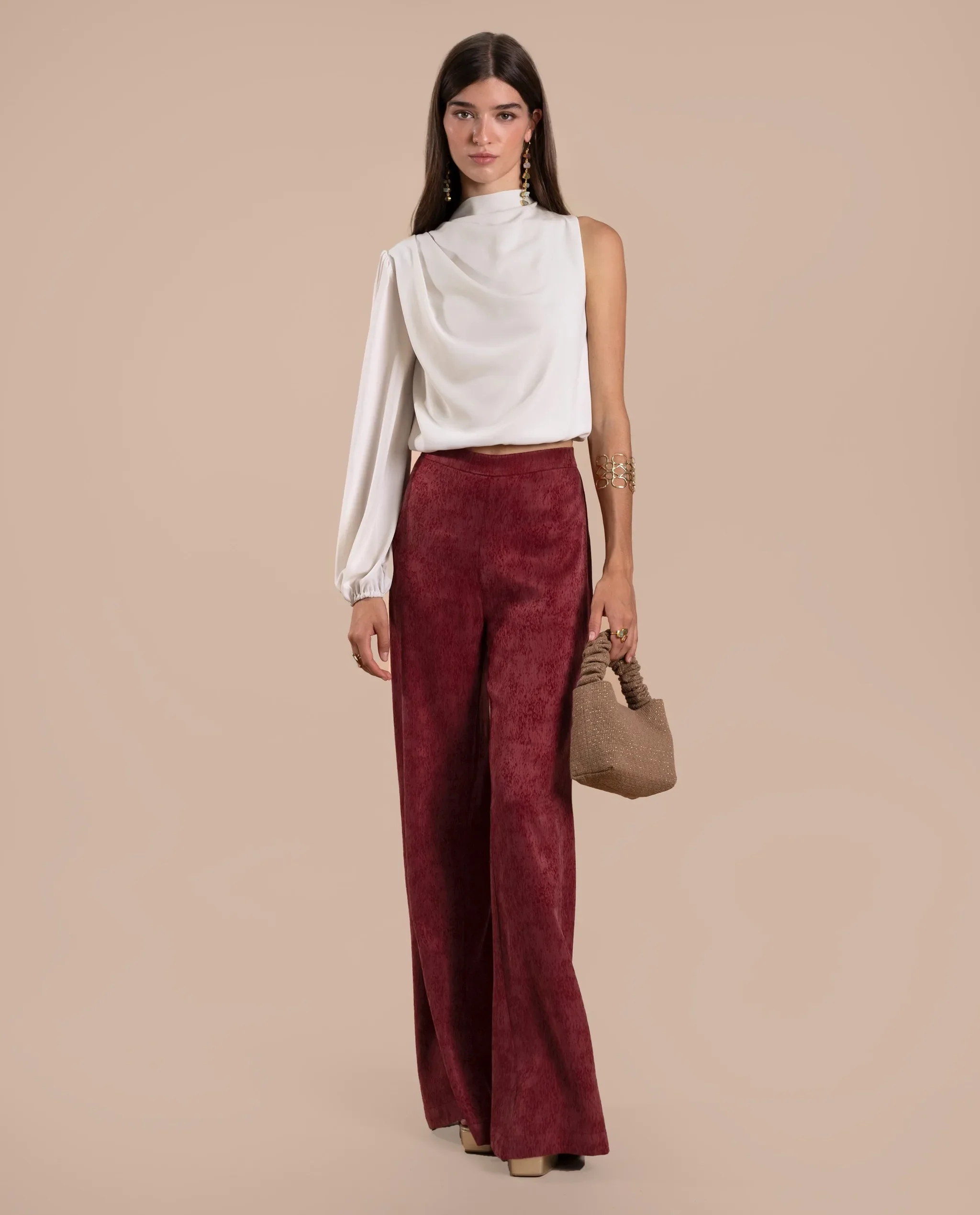 PANTALÓN JULIETTE · BURDEOS - Image 7