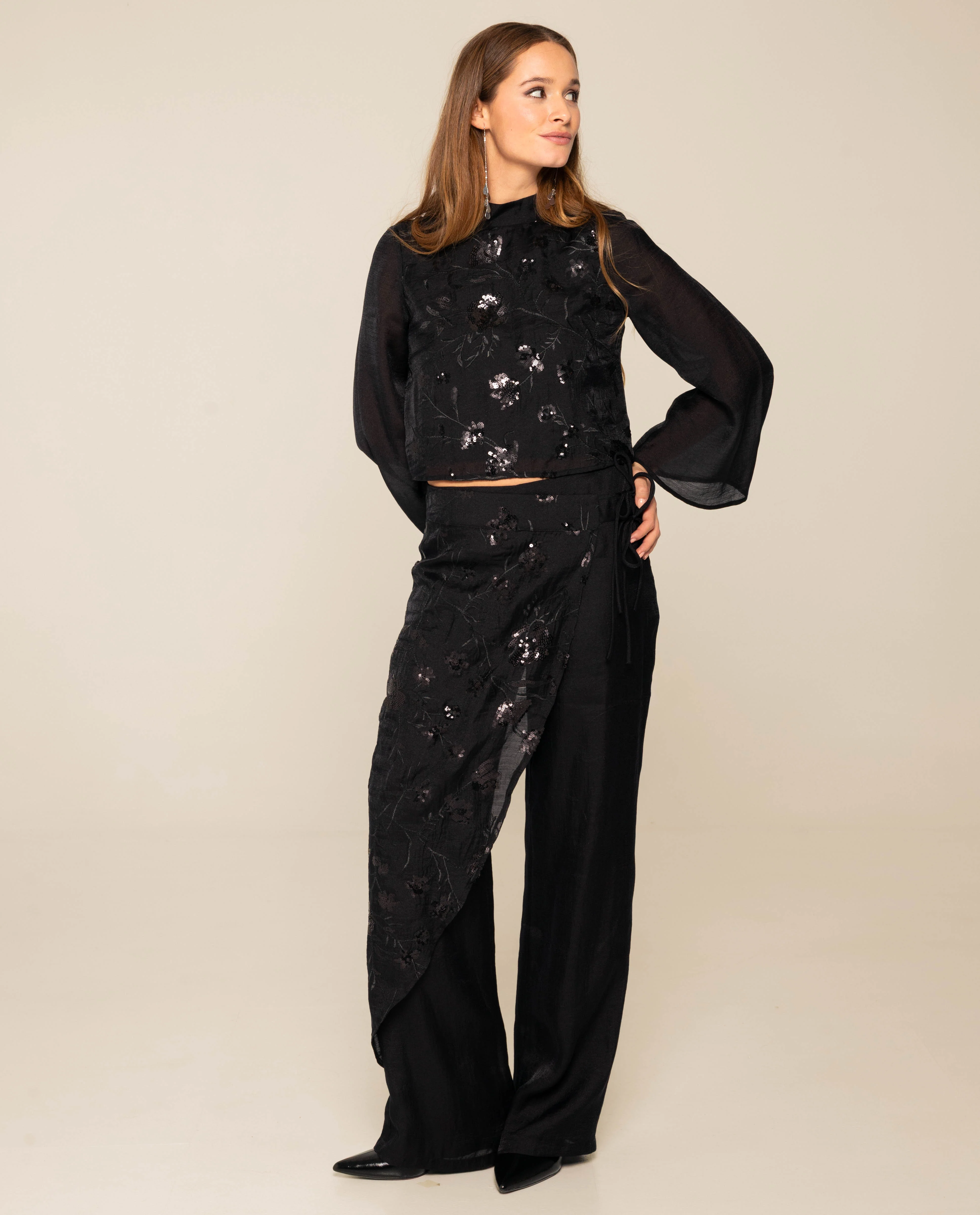 PANTALÓN NIGHT TO REMEMBER · NEGRO - Image 3