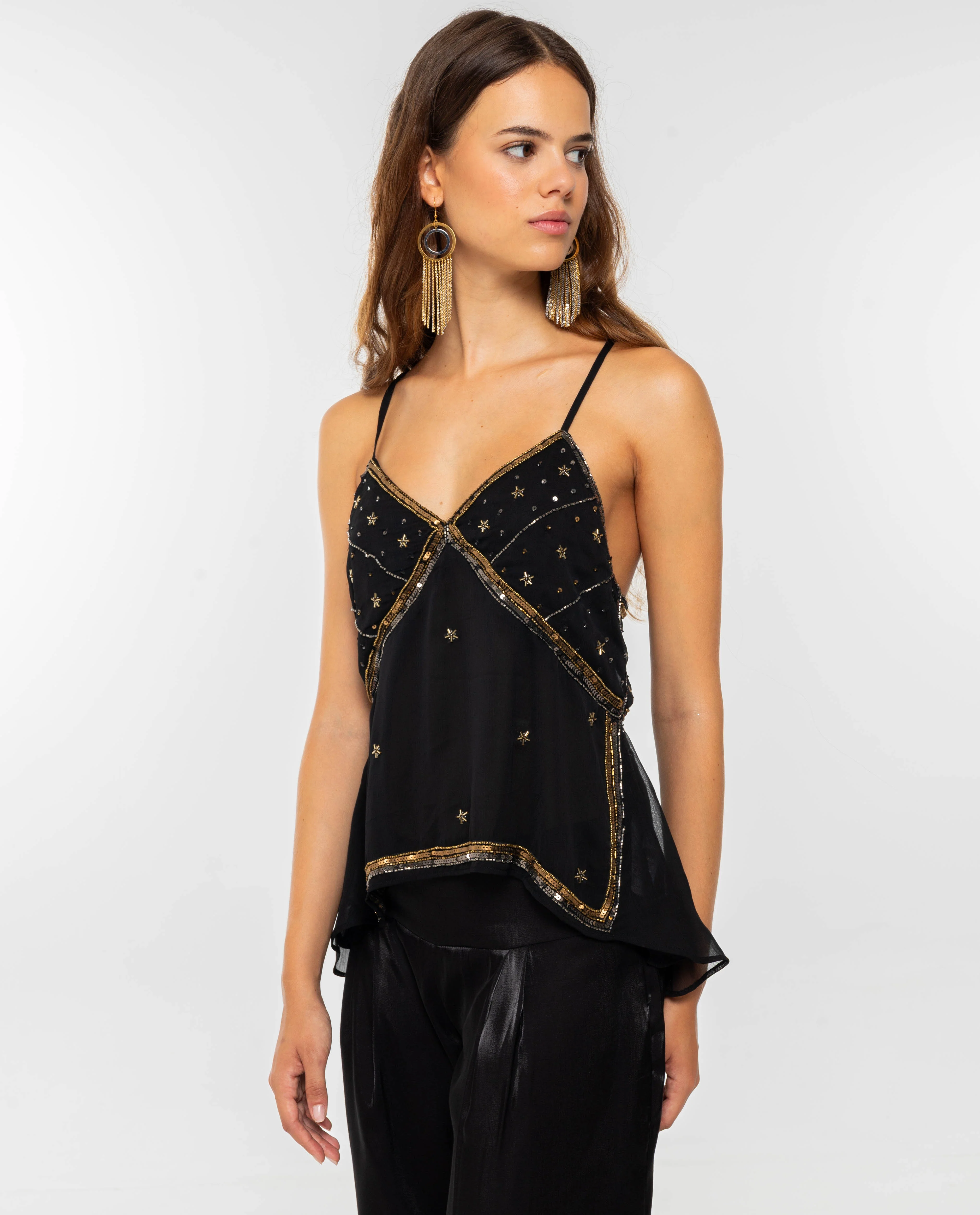 TOP ROMANTIC GIRL · NEGRO - Image 3