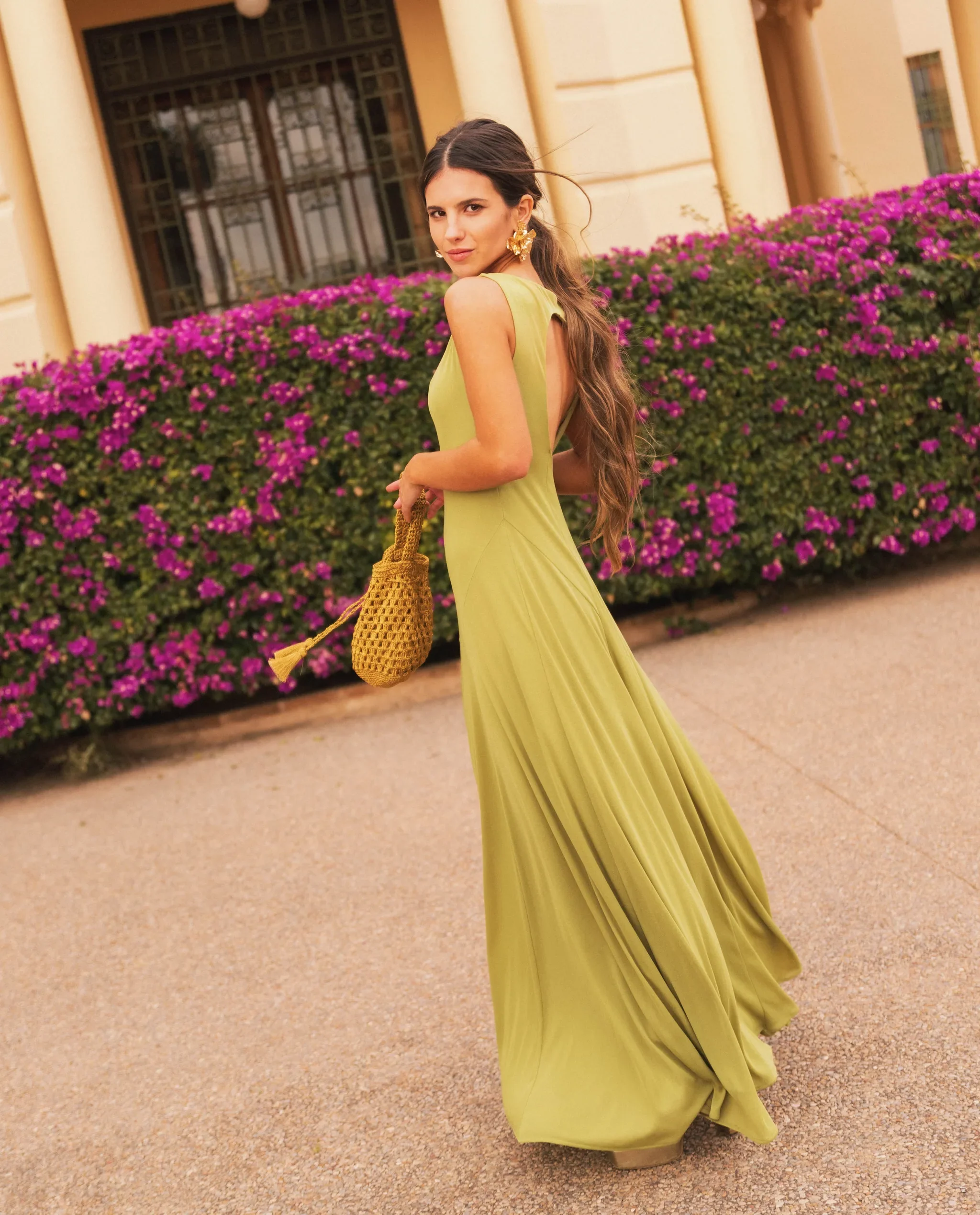 VESTIDO BERTA  · VERDE - Image 10