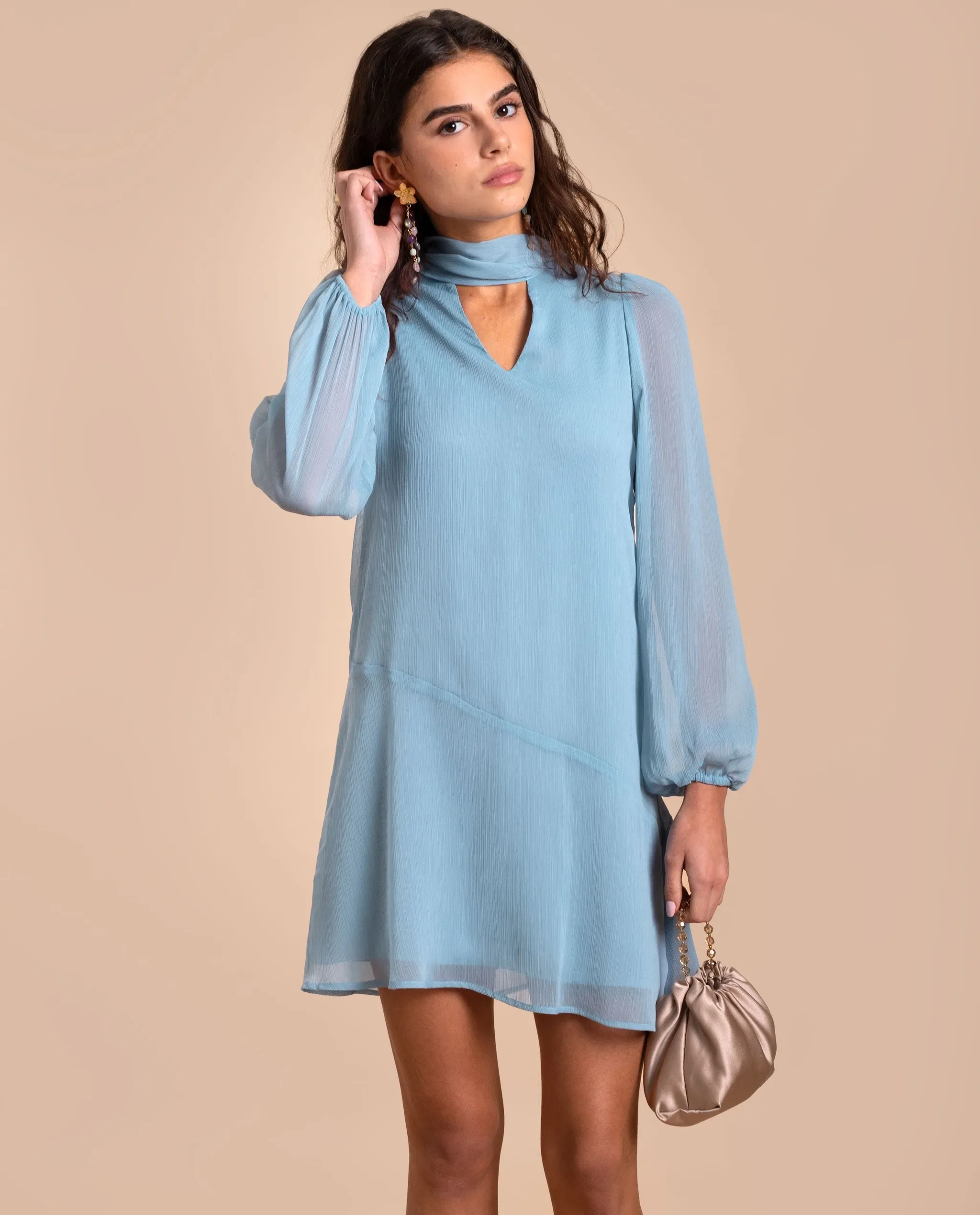 VESTIDO CAYETANA · AZUL - Image 7
