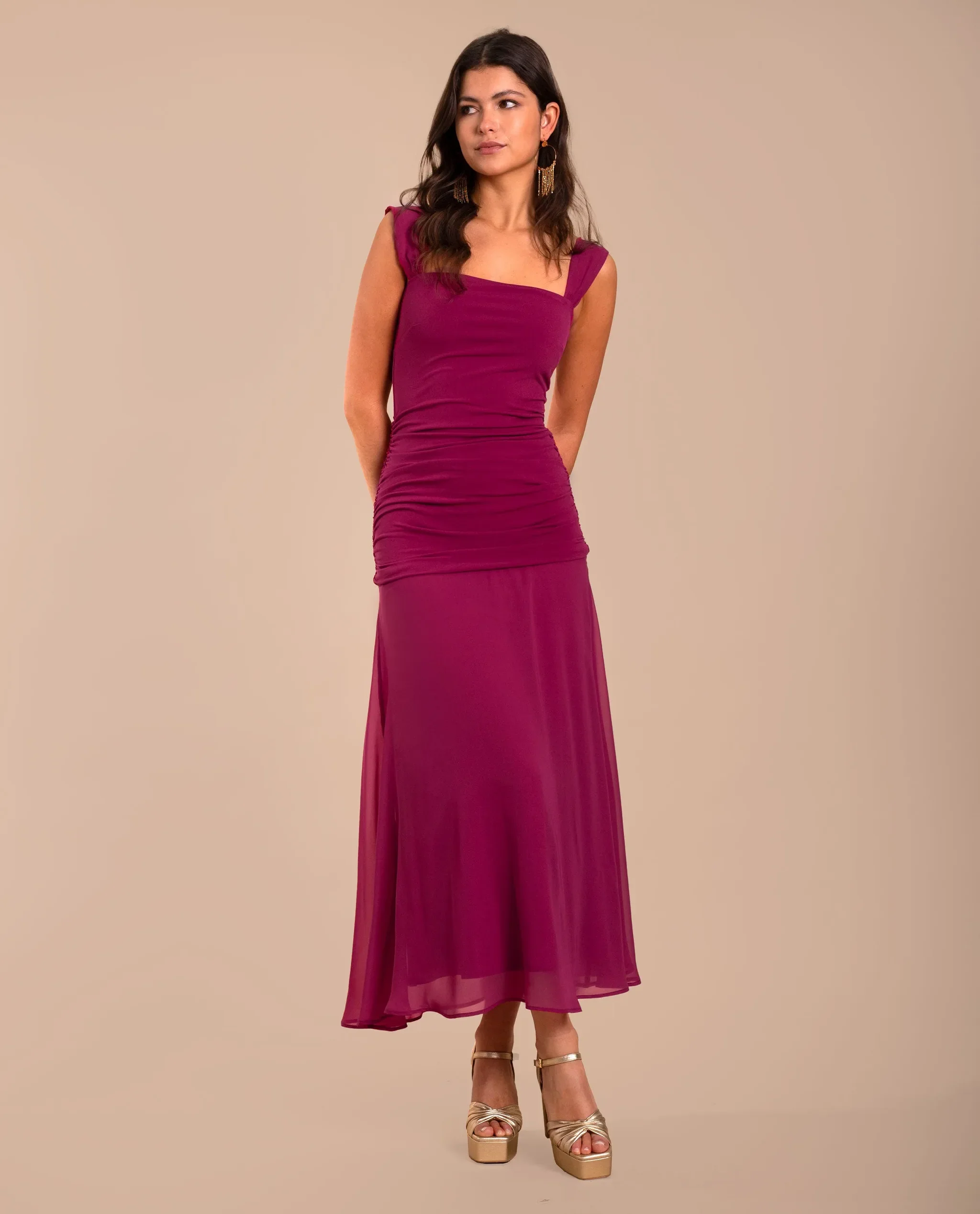 VESTIDO CANDELA · CEREZA - Image 4