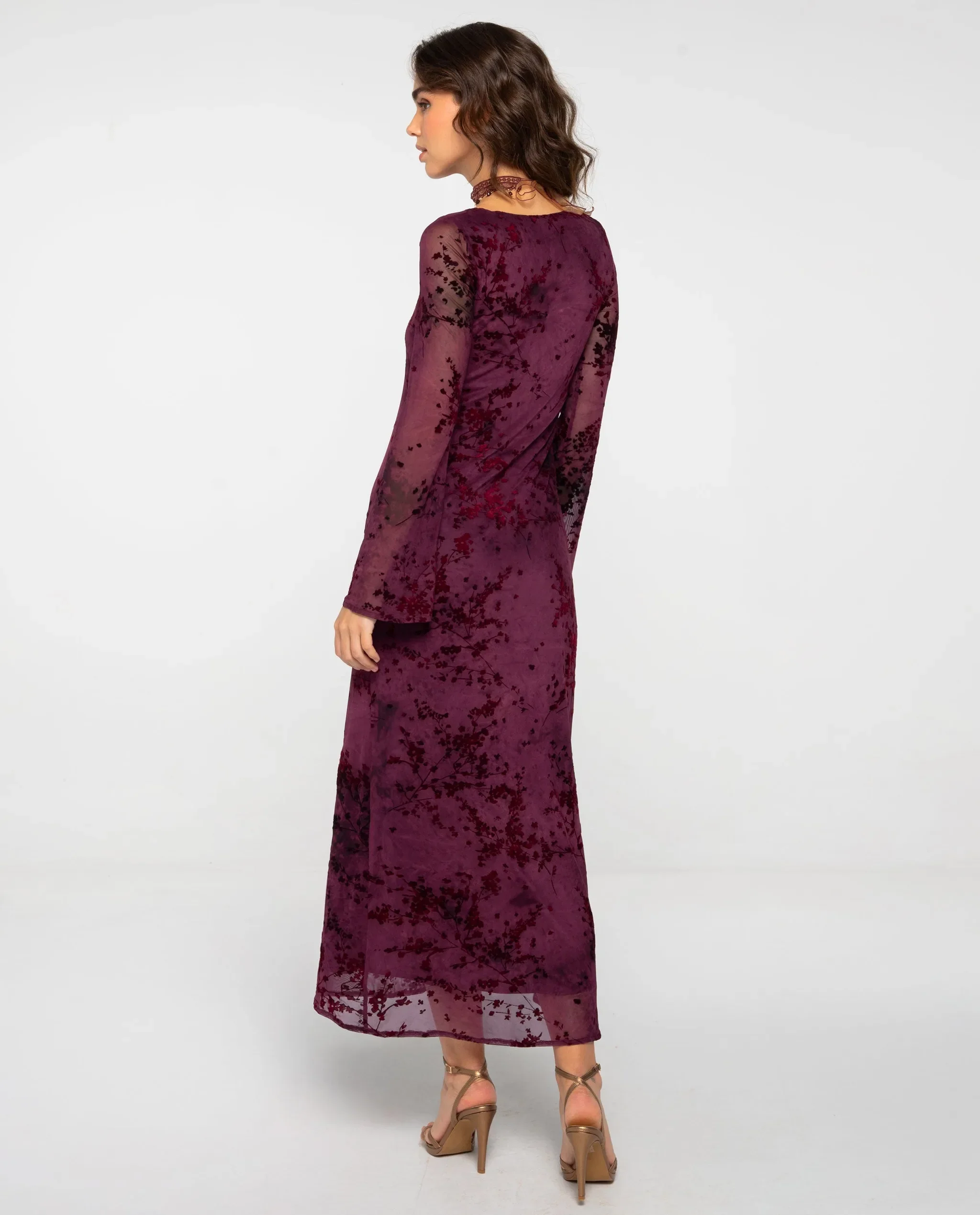 VESTIDO ELENA · GRANATE - Image 12