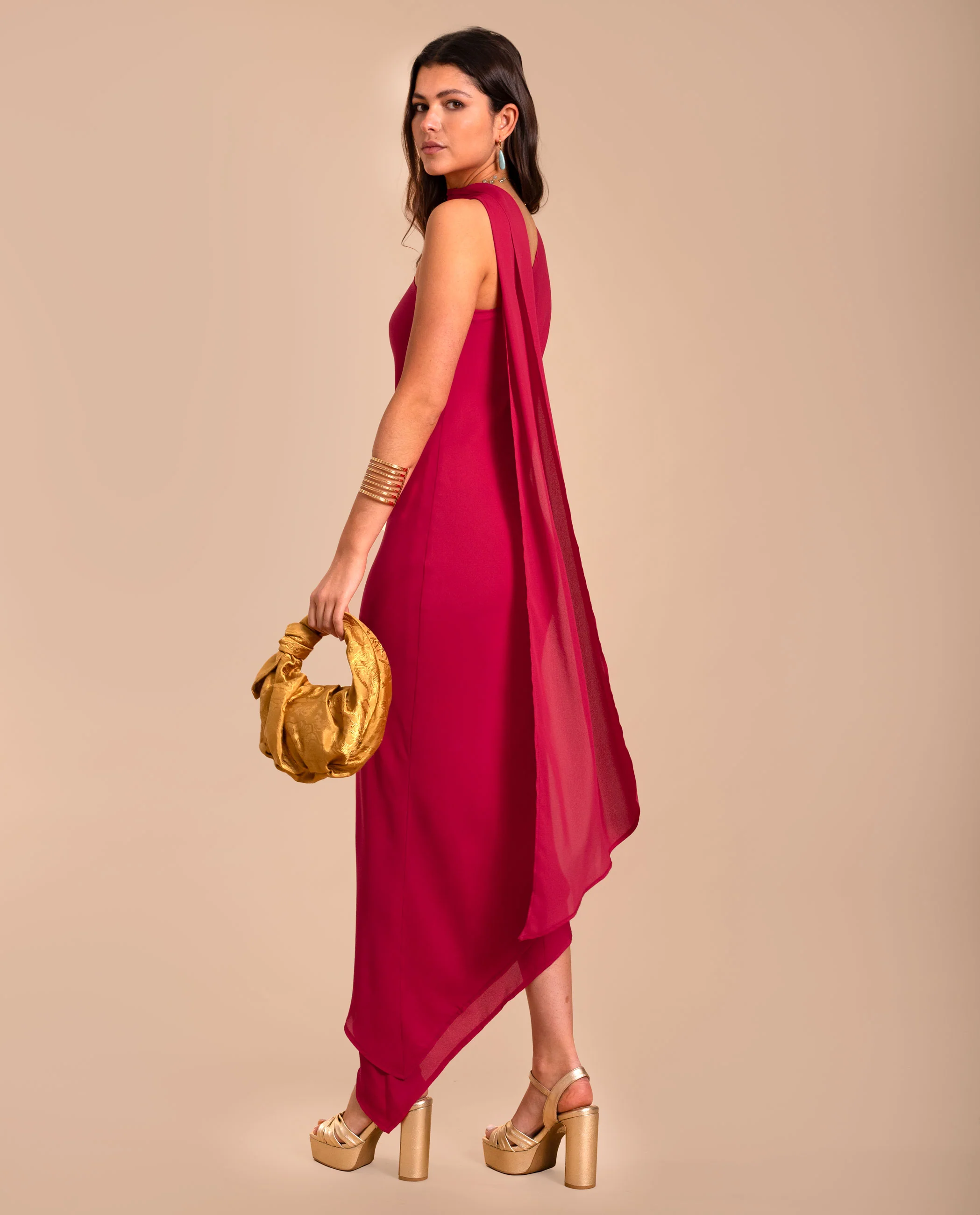 VESTIDO GINEBRA · CEREZA - Image 10