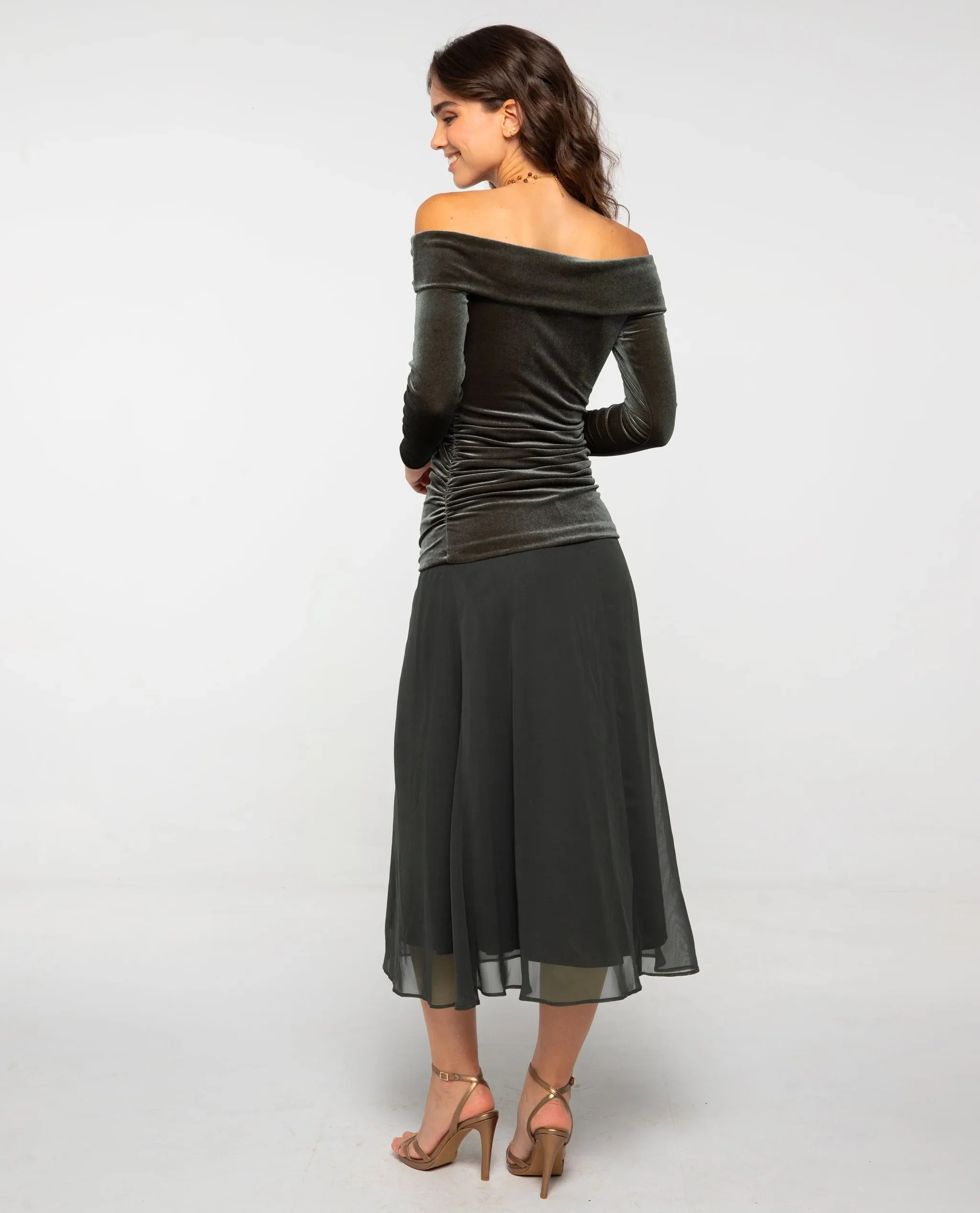 VESTIDO ISABEL · VERDE - Image 8