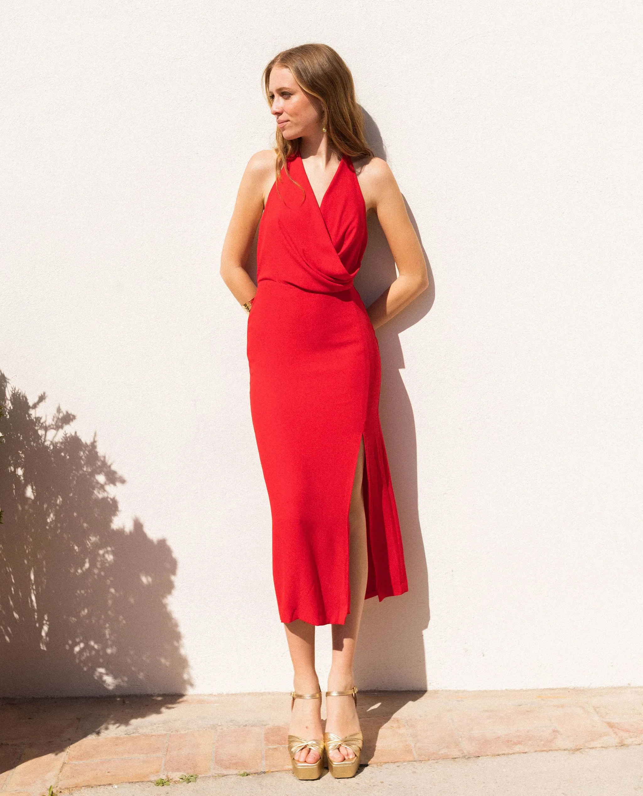 VESTIDO LUCENA · ROJO - Image 6