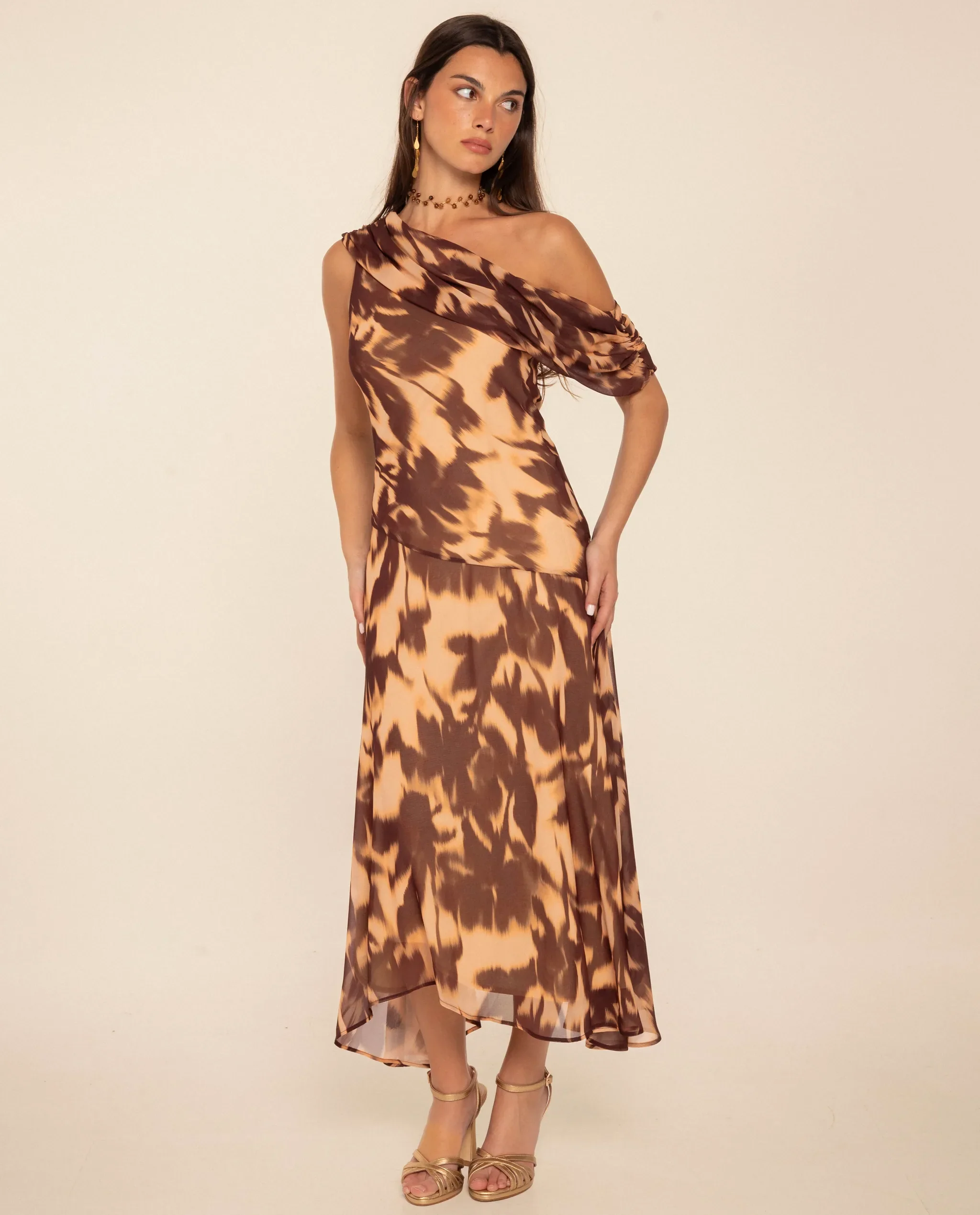 VESTIDO MANON · MARRÓN - Image 4