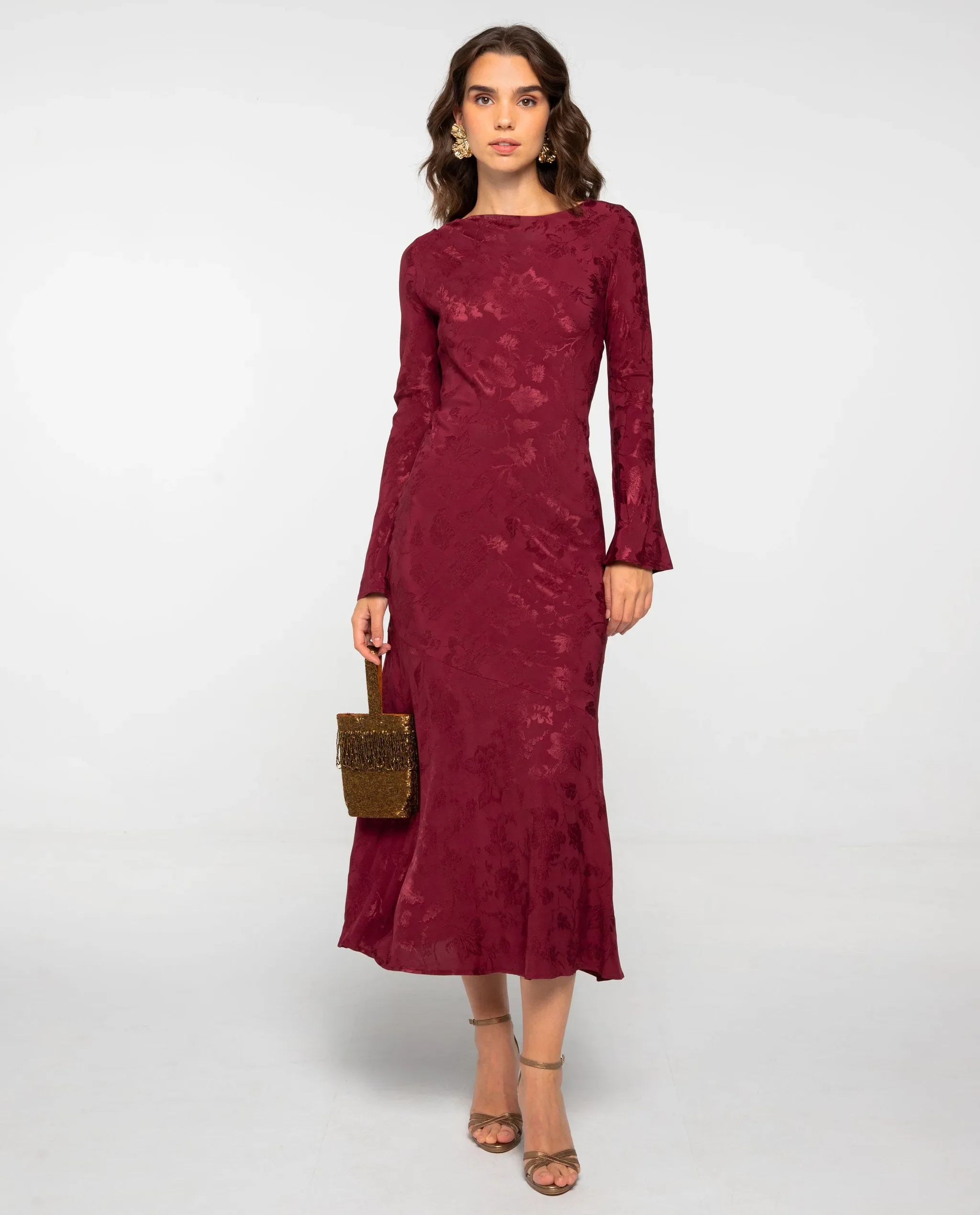 VESTIDO MANUELA · CIRUELA - Image 2