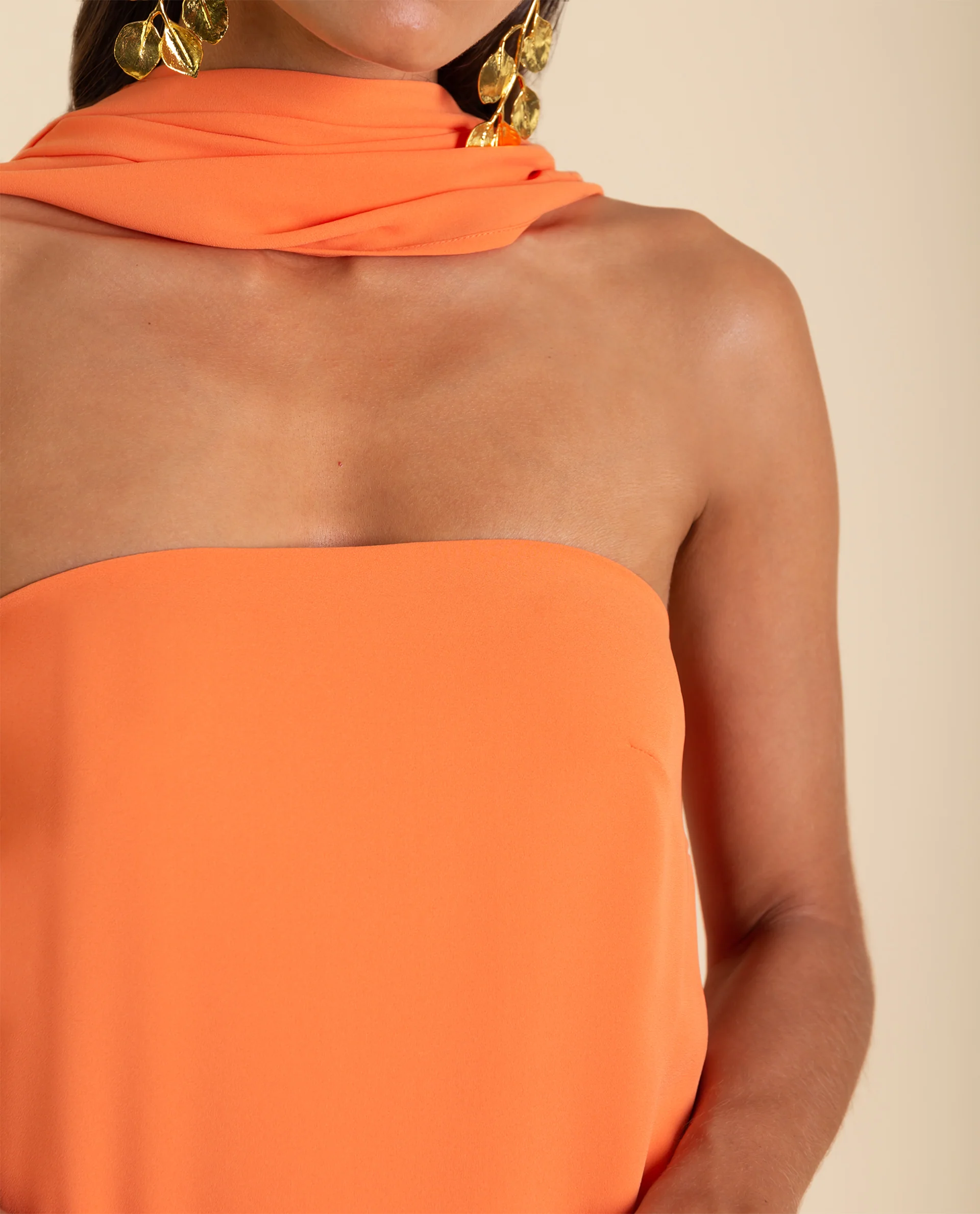 VESTIDO MRS. ARTEAGA · NARANJA - Image 12