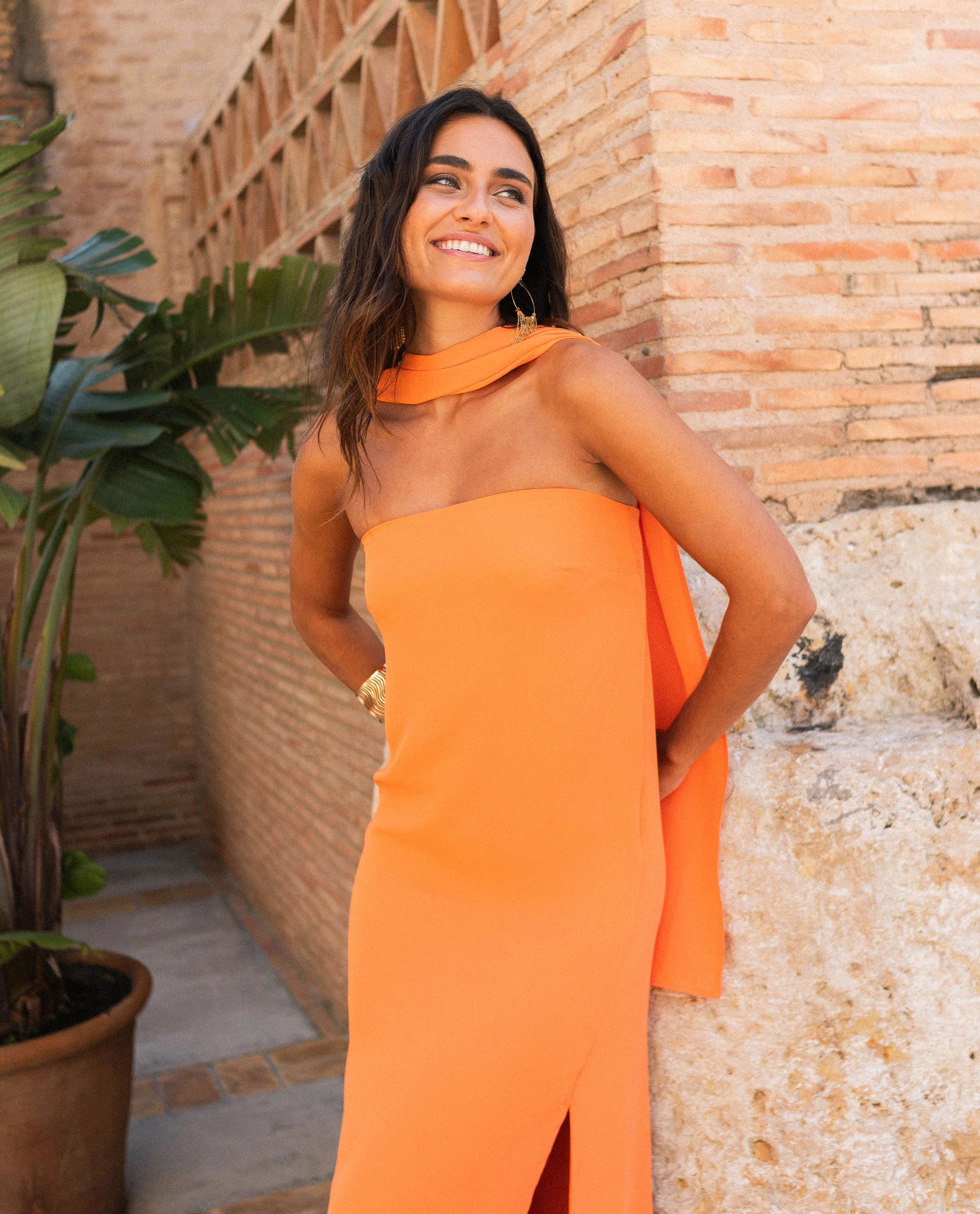 VESTIDO MRS. ARTEAGA · NARANJA - Image 9