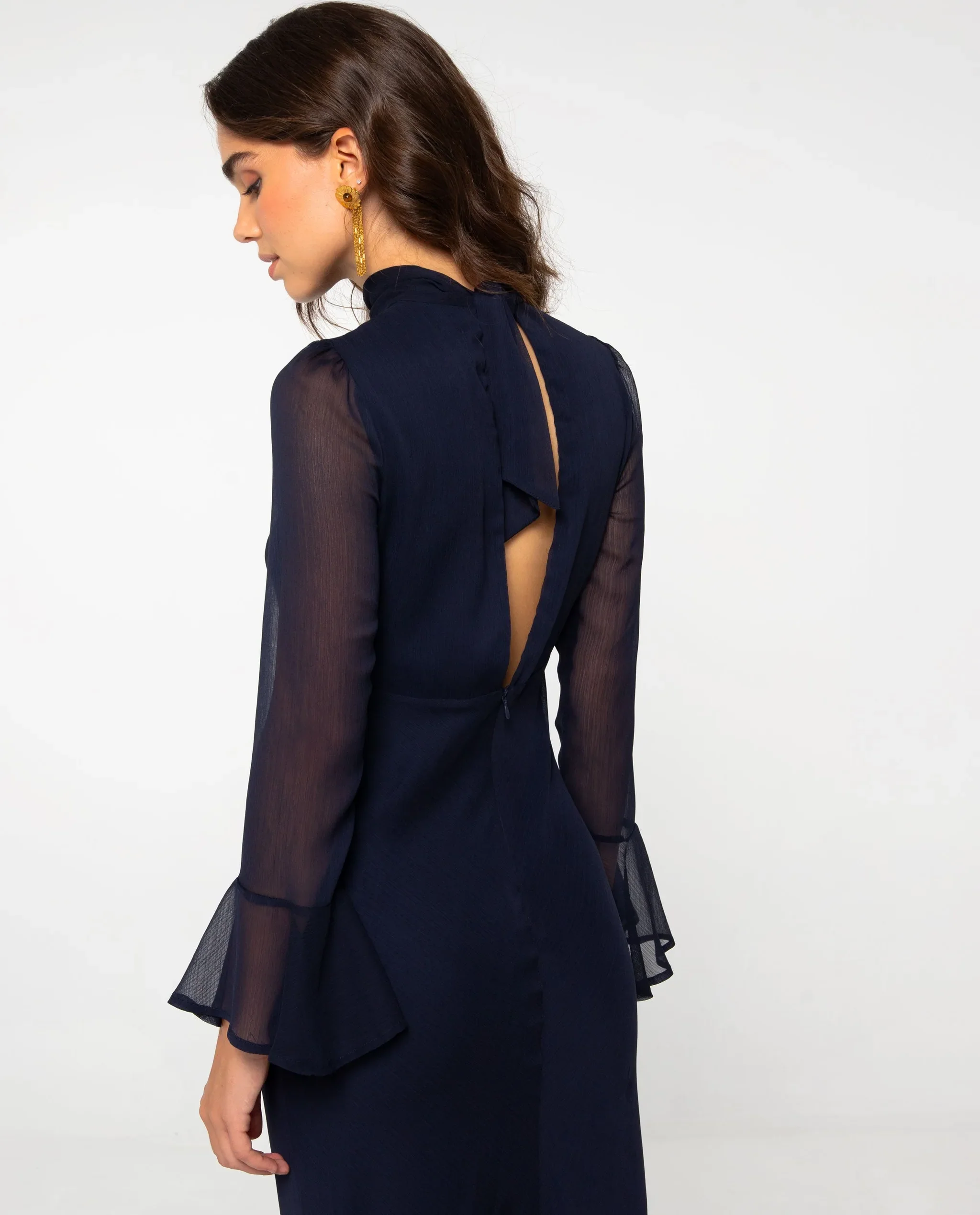 VESTIDO PALOMA · AZUL MARINO - Image 7