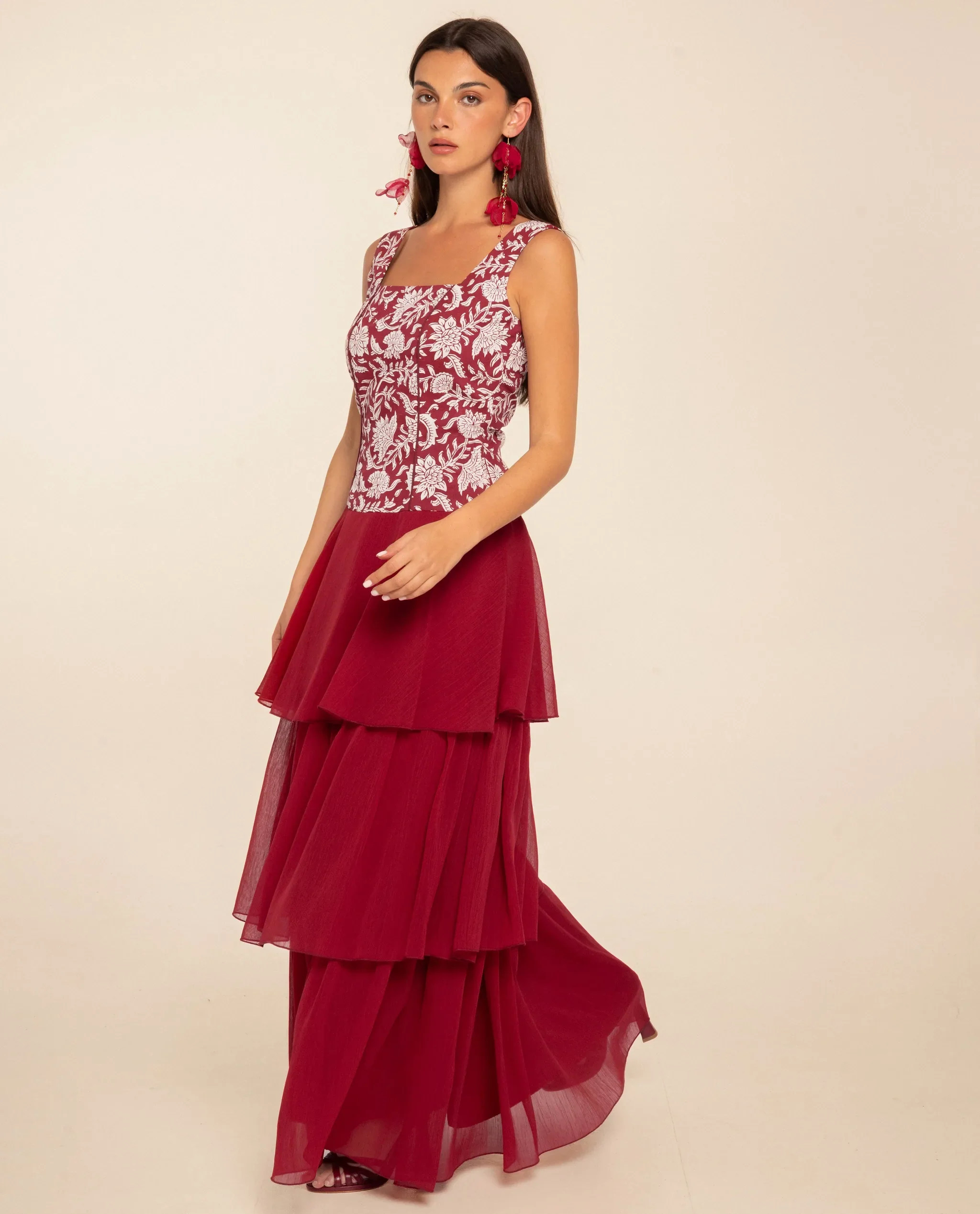 VESTIDO PENÉLOPE · ROJO - Image 5