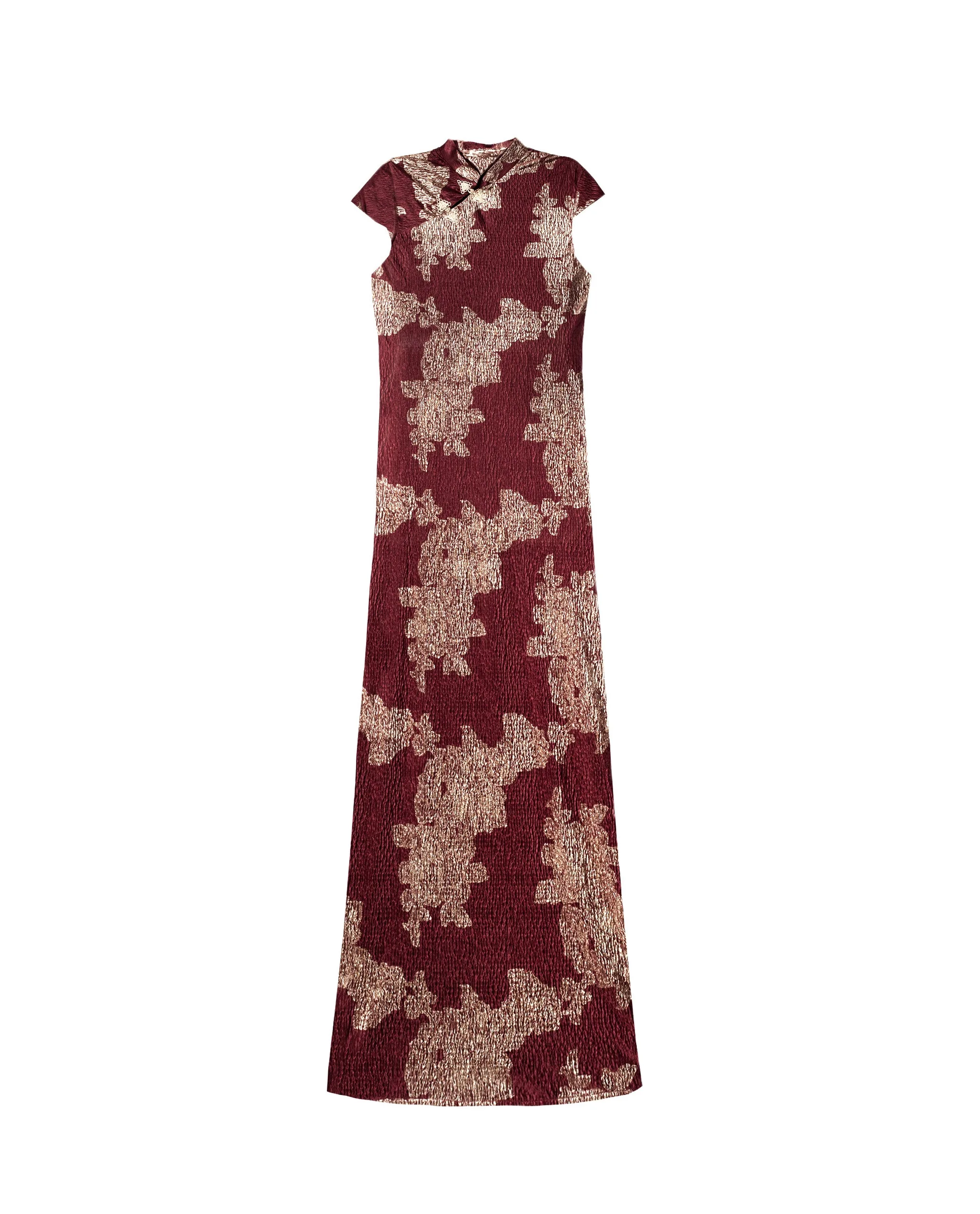 VESTIDO RUBY BLOOM · BURDEOS - Image 12