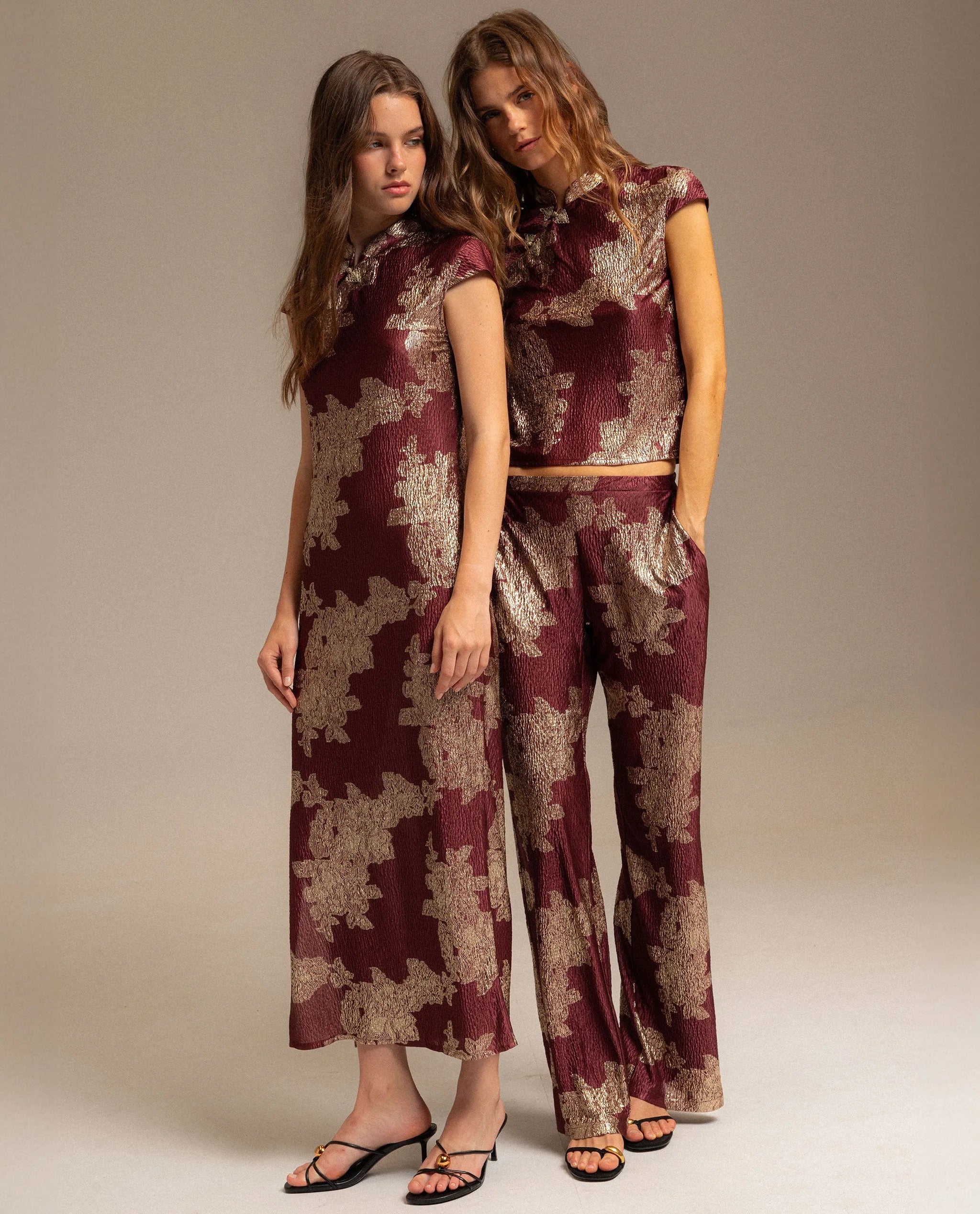 VESTIDO RUBY BLOOM · BURDEOS - Image 6
