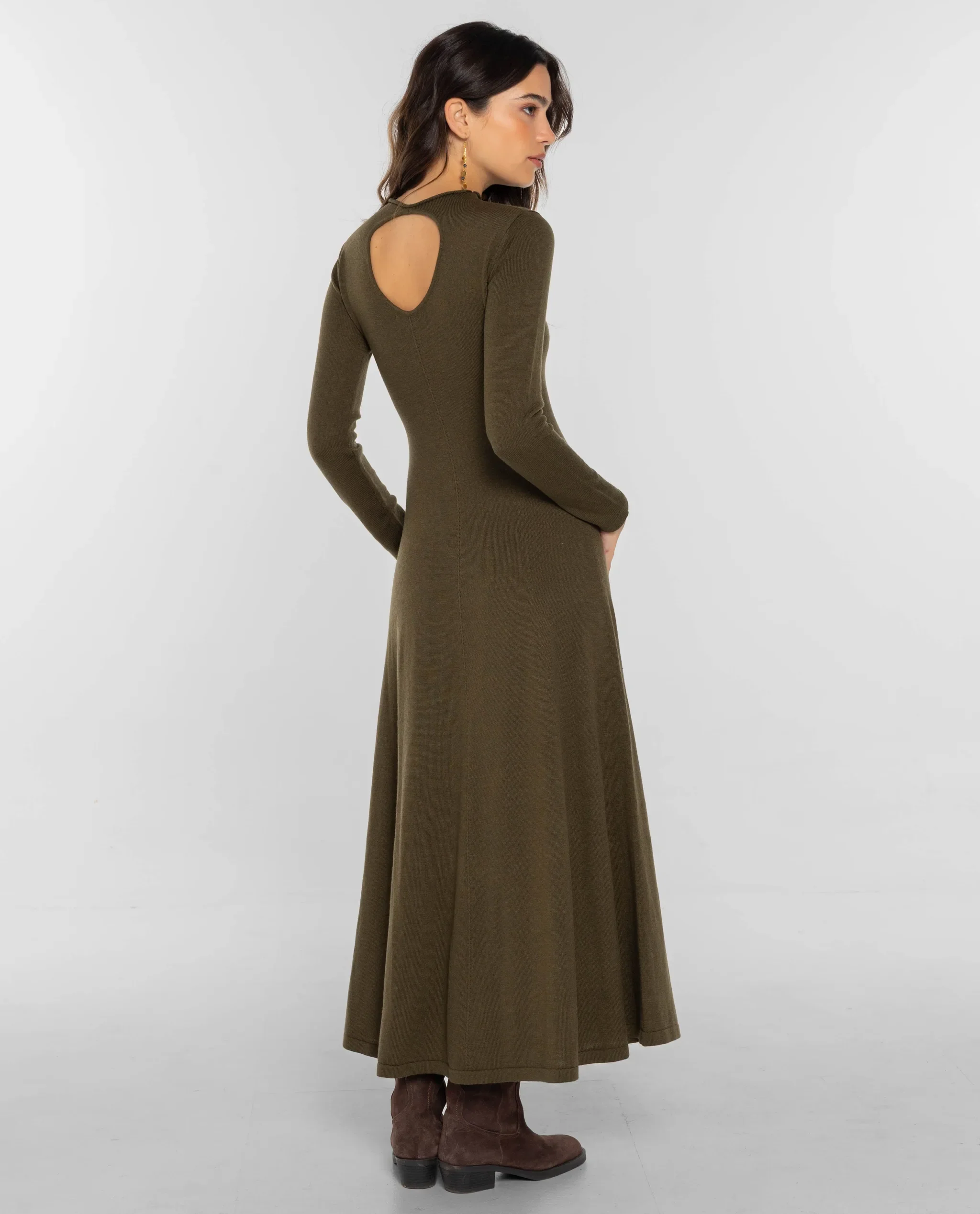VESTIDO SKYLINE VIEW · VERDE - Image 4