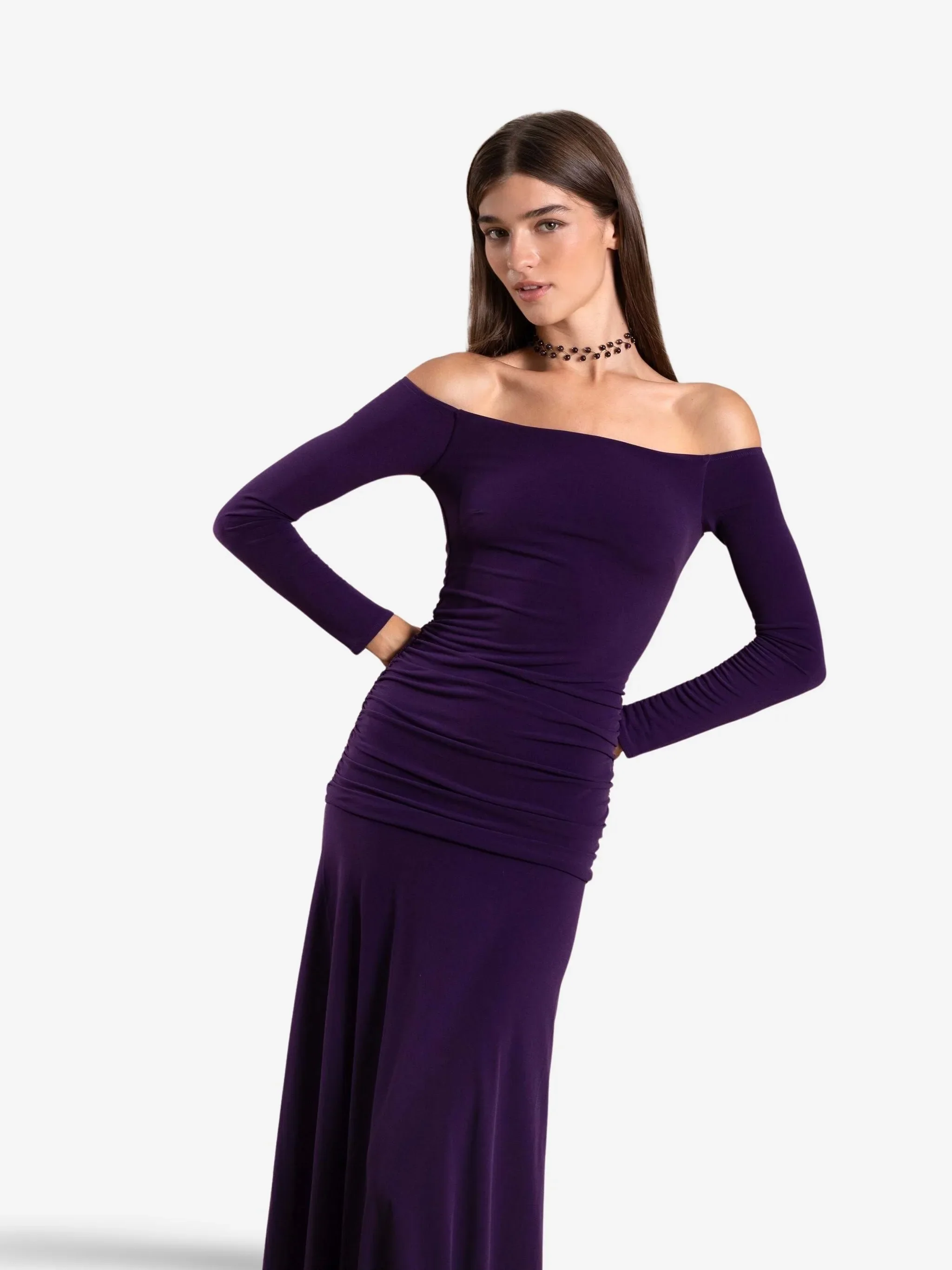 VESTIDO SOPHIE · MORADO - Image 7