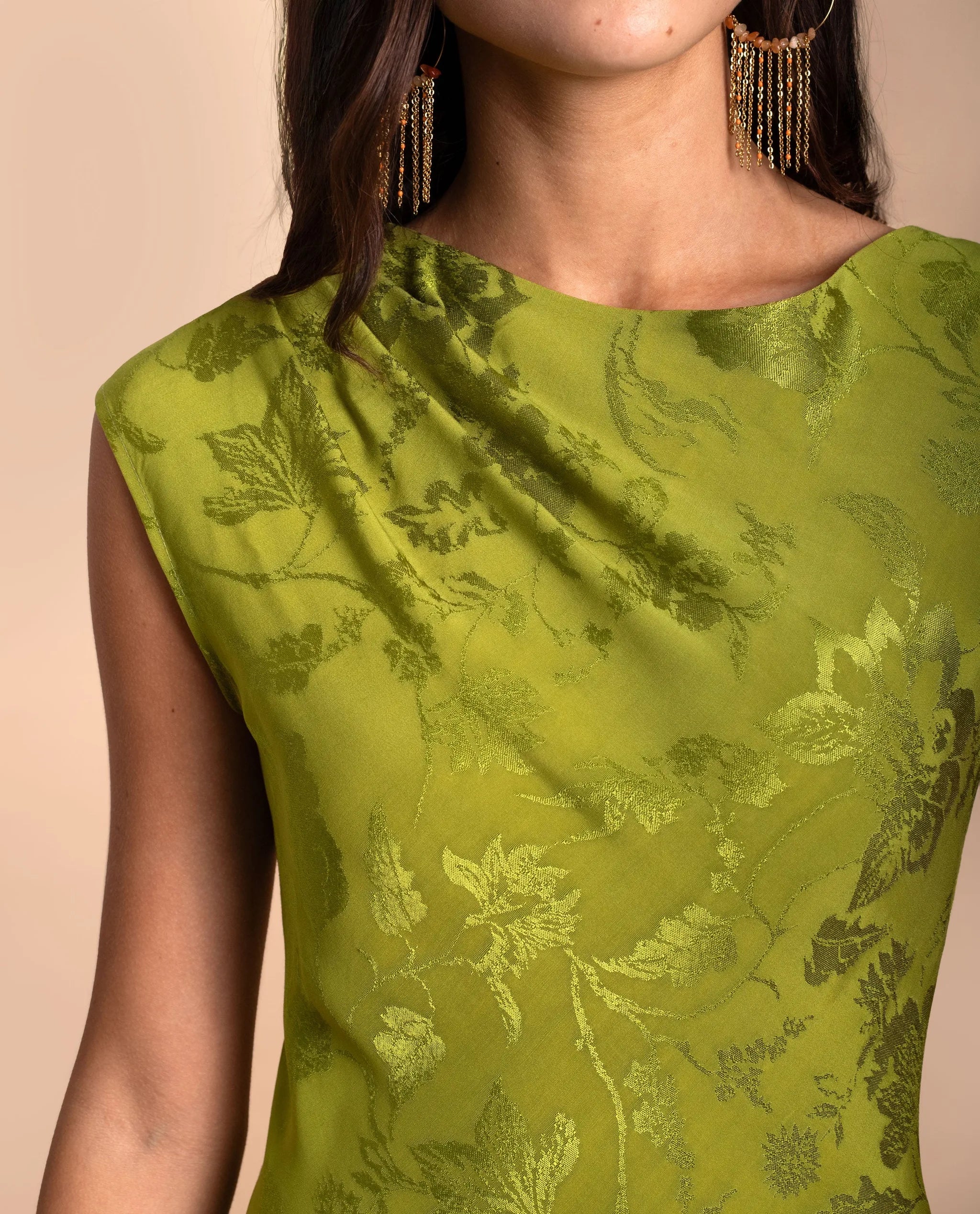 VESTIDO VALENTINA · VERDE - Image 4