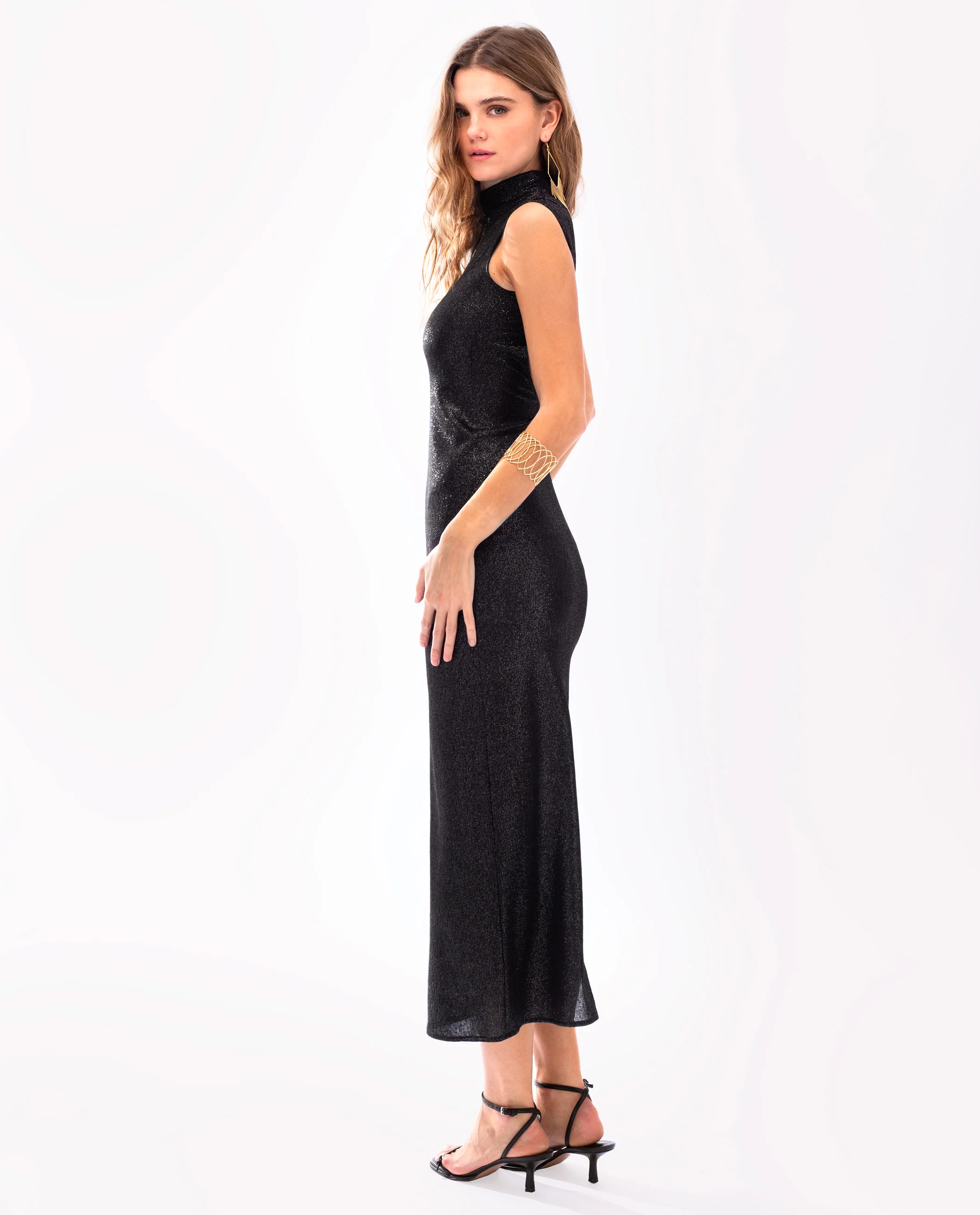 VESTIDO WITH THE GIRLS · NEGRO - Image 7